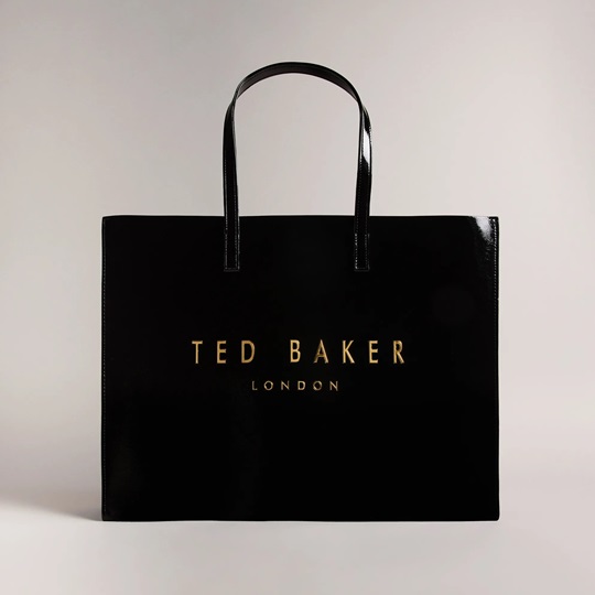 Εικόνα της 271039-BLACK TED BAKER CRIKON Crinkle EW Icon Tote Bag