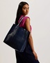 Εικόνα της 253518-blue TED BAKER SHOPPER BAG ΚΡΟΚΟ ΜΠΛΕ