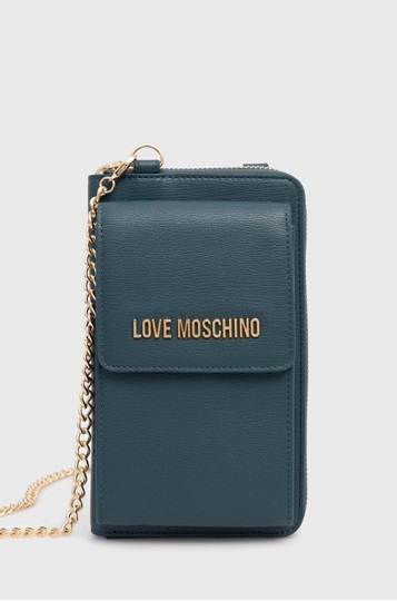 Εικόνα της JC5701PP1LLD0-815 LOVE MOSCHINO ΤΣΑΝΤΑΚΙ ΚΙΝΗΤΟΥ-ΠΟΡΤΟΦΟΛΙ ΠΕΤΡΟΛ