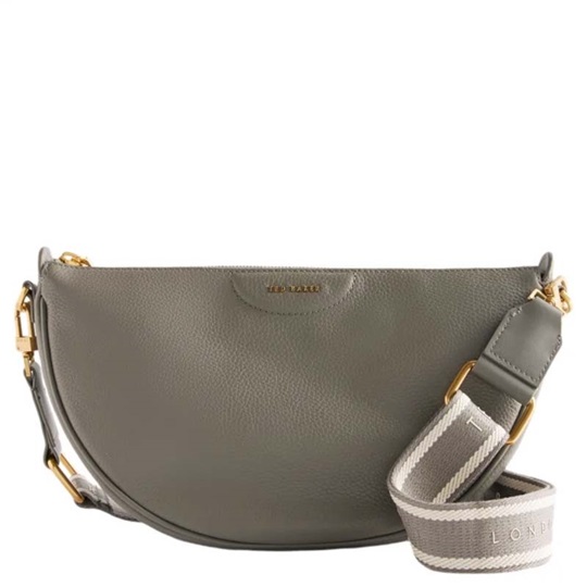 Εικόνα της 278283-GREY  TED BAKER LEATHER BAG ESSINA