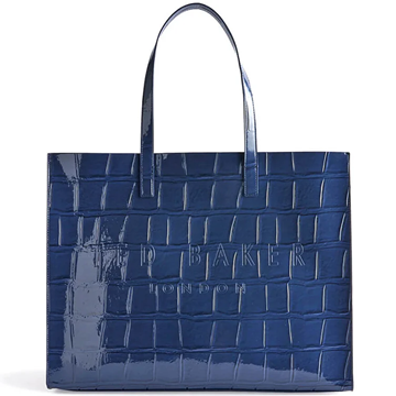 Εικόνα της 253520-BLUE TED BAKER CROCEY Imitation Croc BAG LARGE